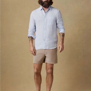 Faherty All Day Shorts, Khaki